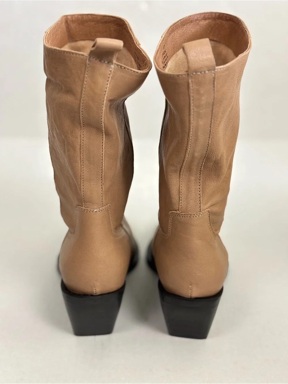 Free People Faster Horses Filigree Boots in Camel Leather Size 7